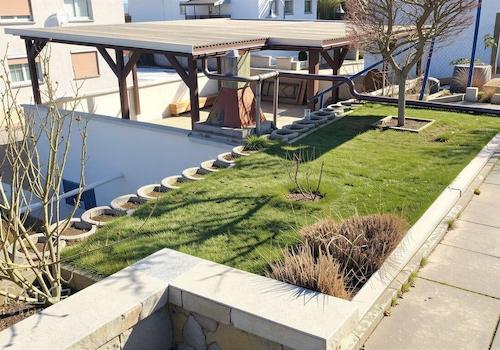 Außenbereich - überdachte Terrasse