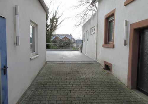 Einfahrt Parkdeck