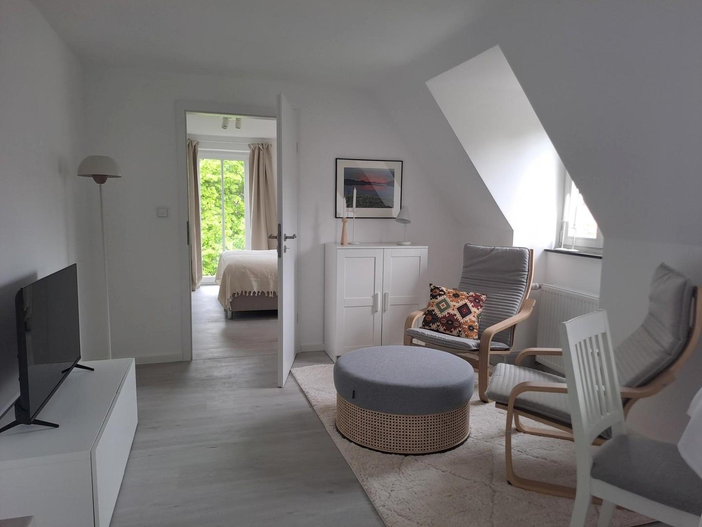 Wohnzimmer mit Sesseln