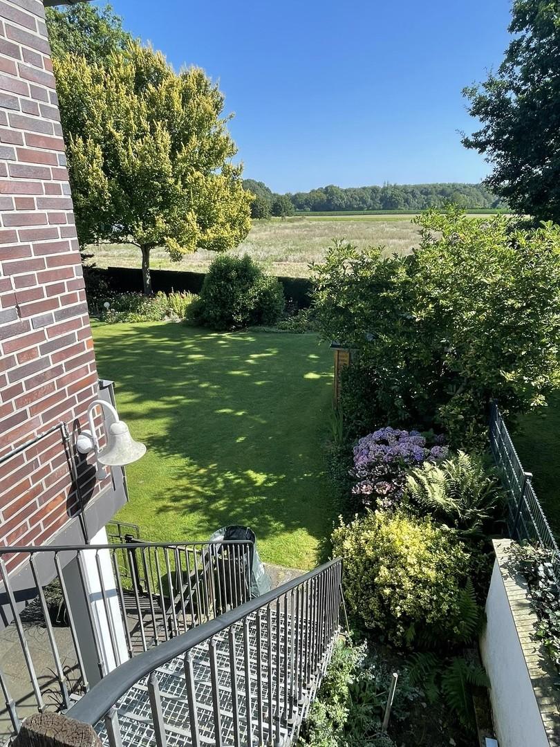 Treppe zum Garten