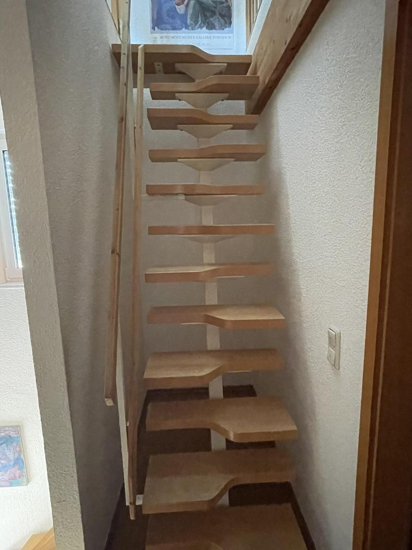 Raumspartreppe zum Dachgeschos