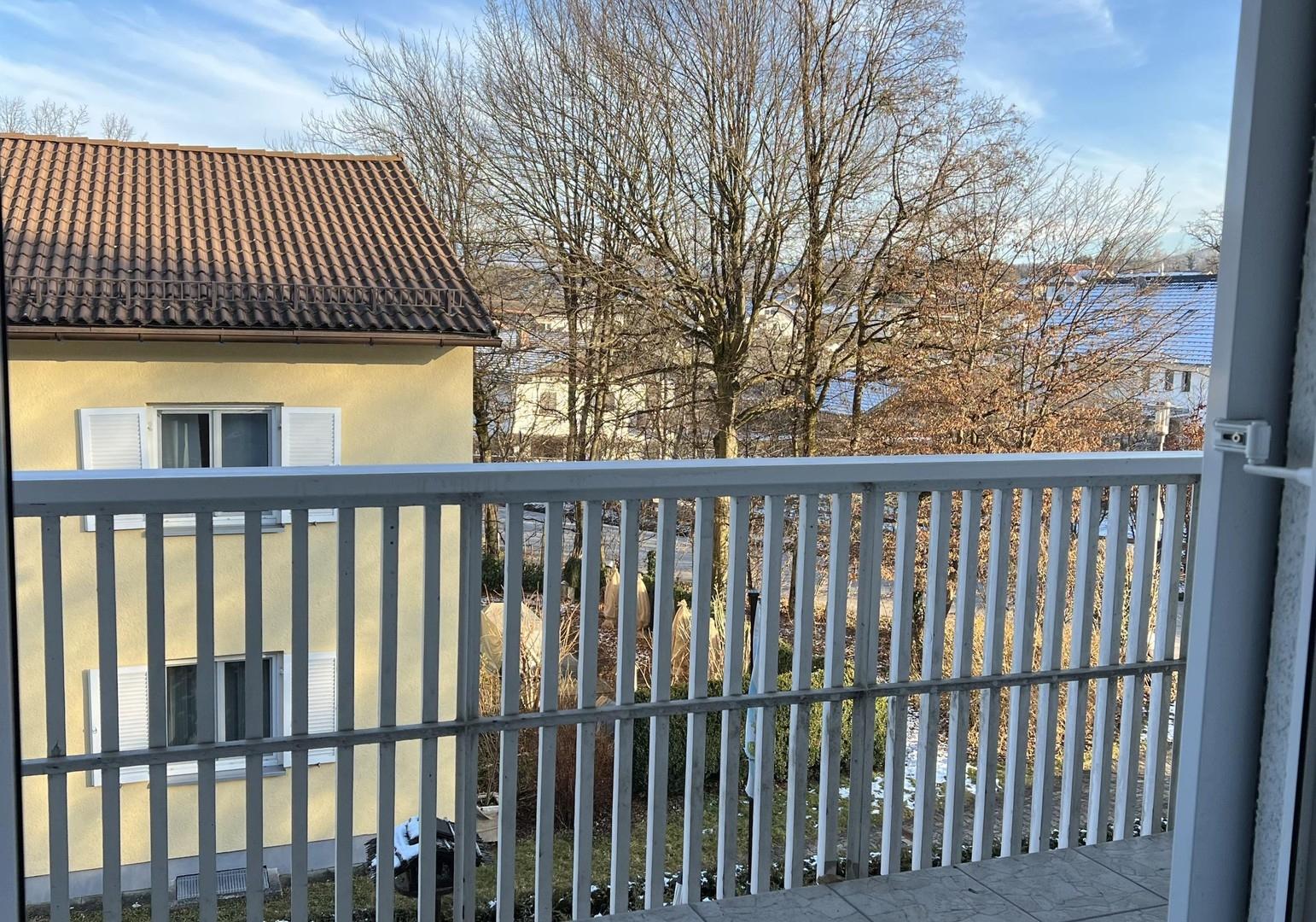 Blick von Loggia WZ