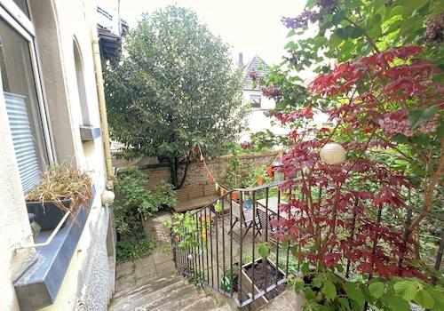 Zugang zum Garten