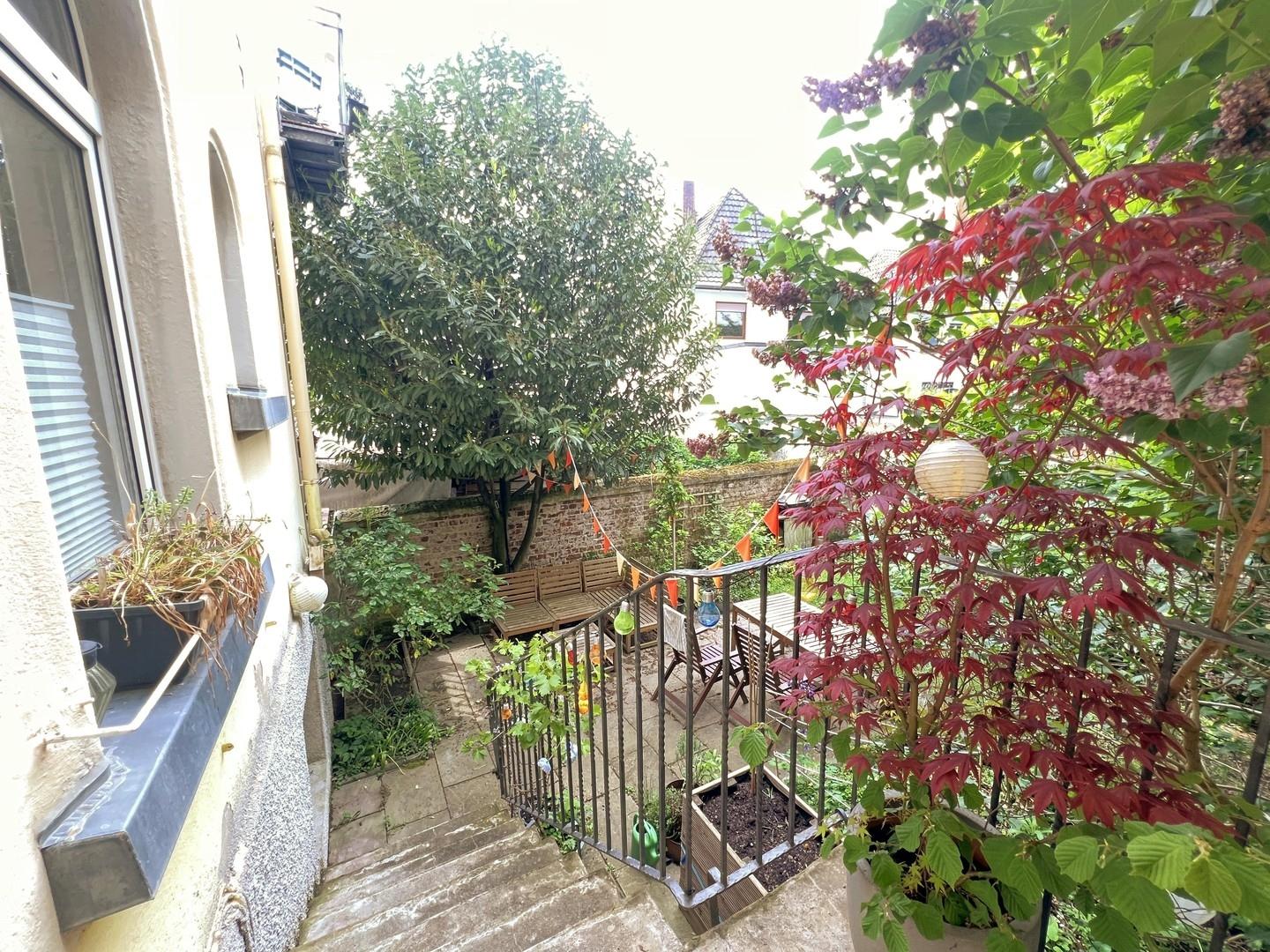 Zugang zum Garten