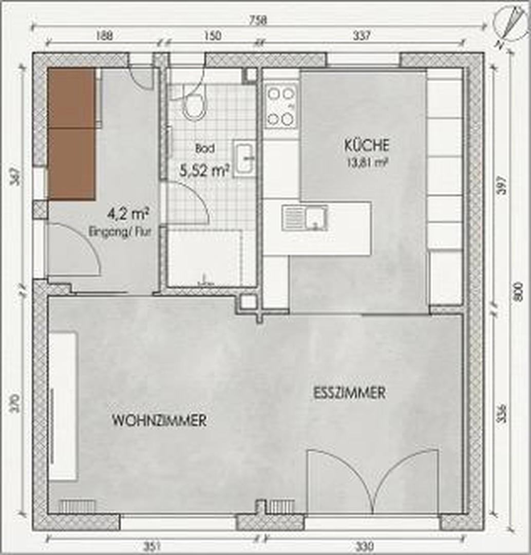 Grundriss Erdgeschoss