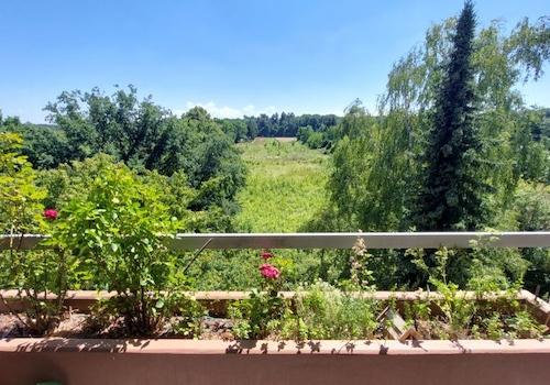 AUSSICHT VOM BALKON
