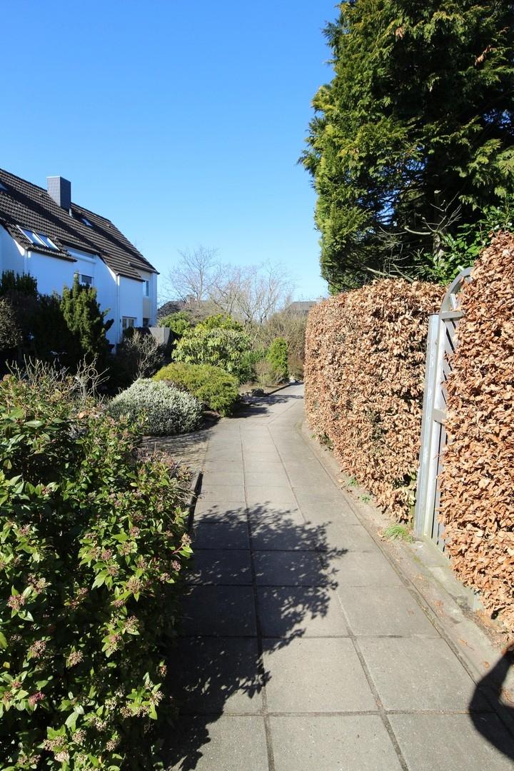 Weg zum Haus