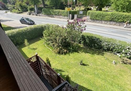 Aussicht vom Balkon