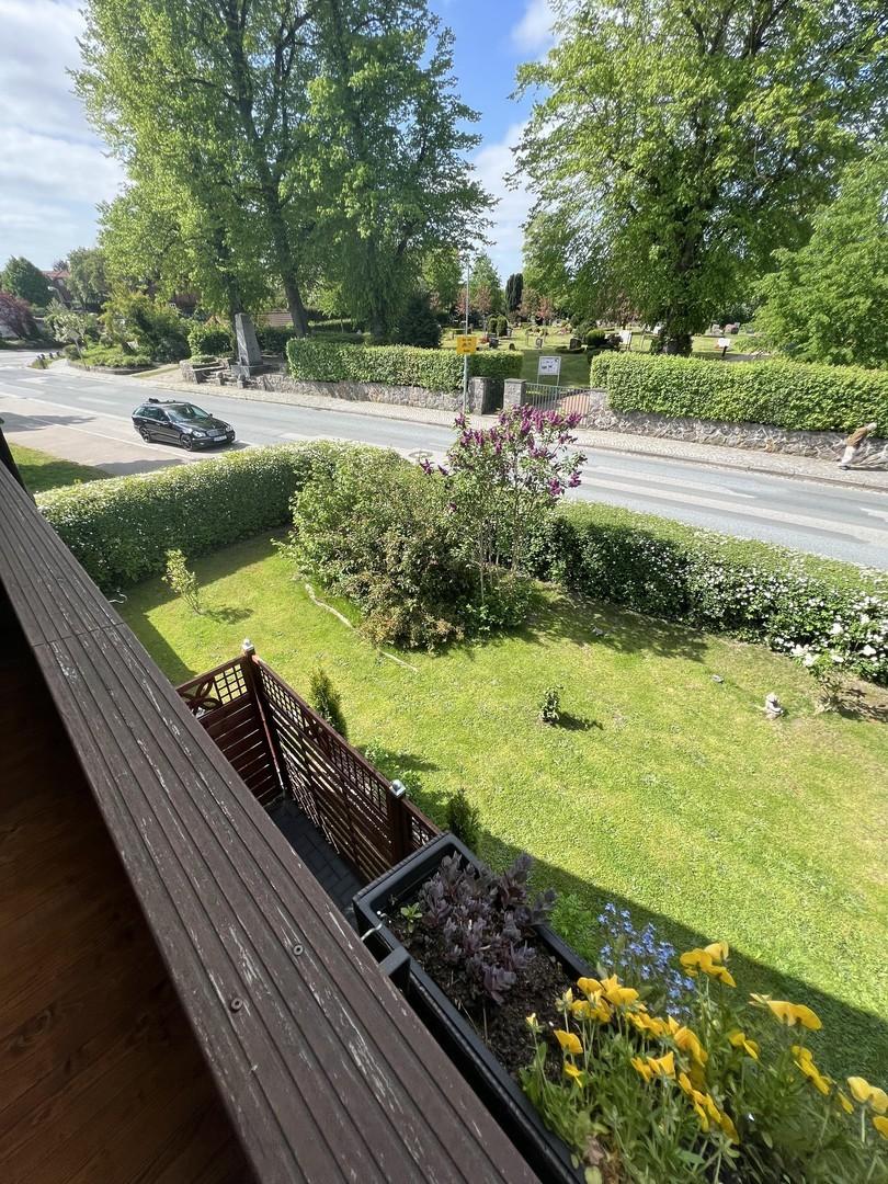Aussicht vom Balkon