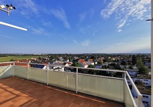 Blick Nürnberg - Fürth