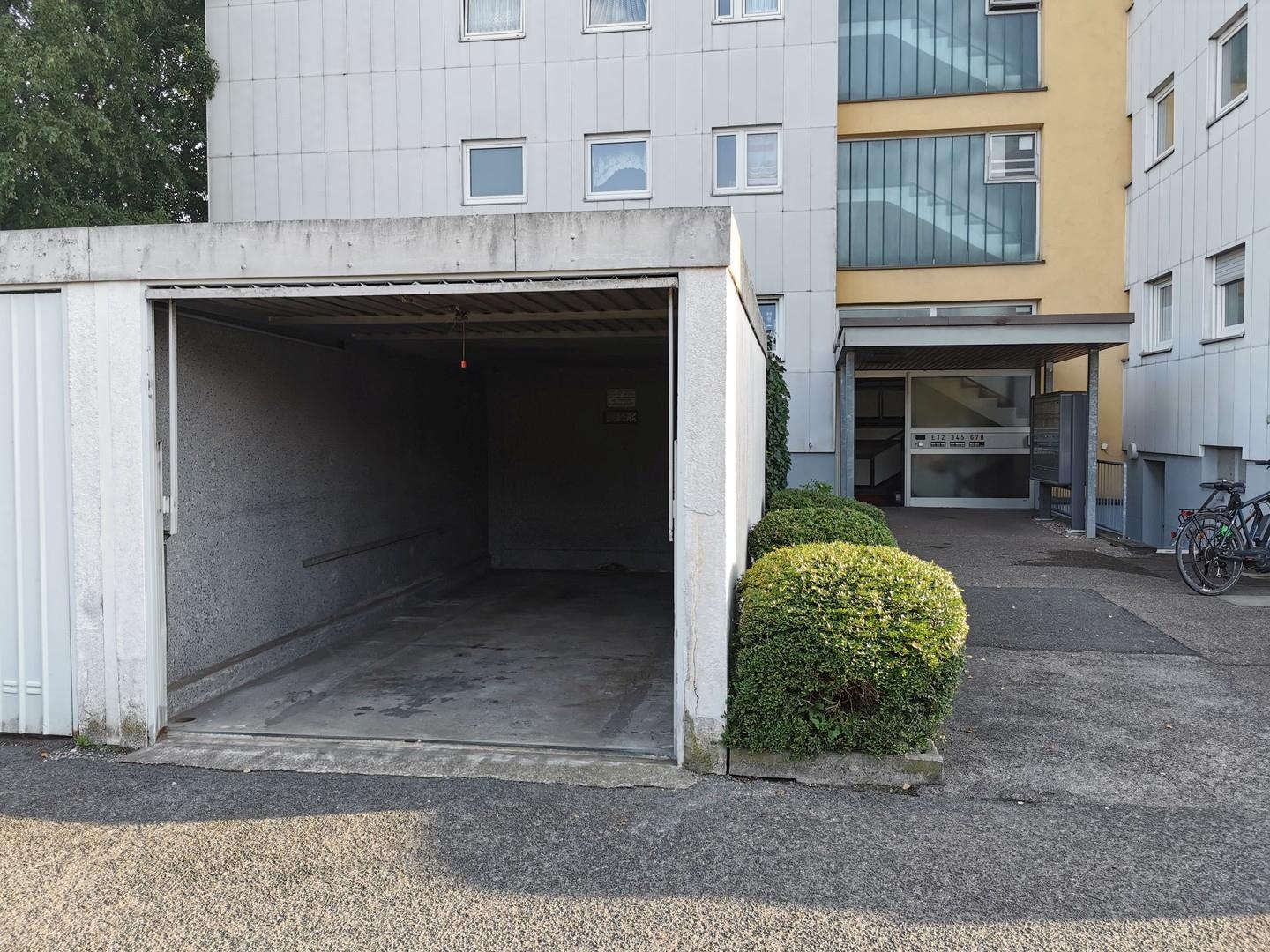 Ihre Einzelgarage am Eingang