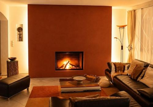 Wohnzimmer am Abend