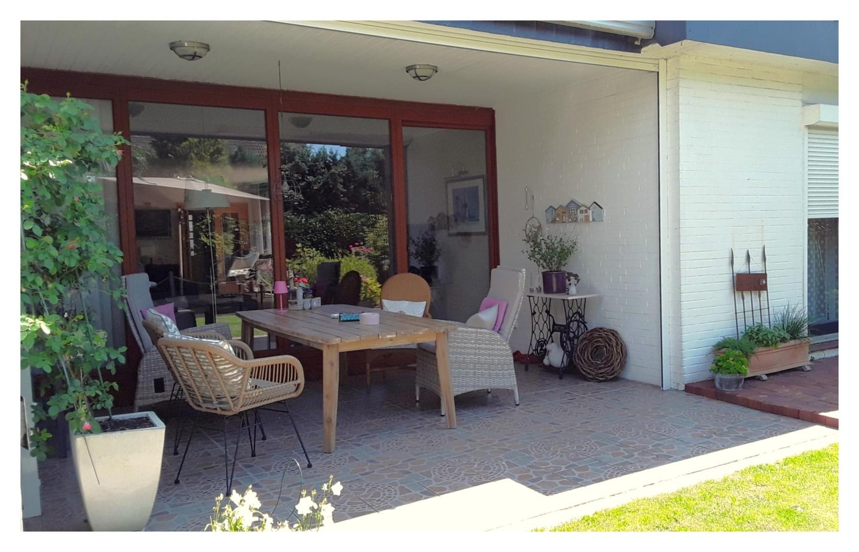 Überdachte Terrasse