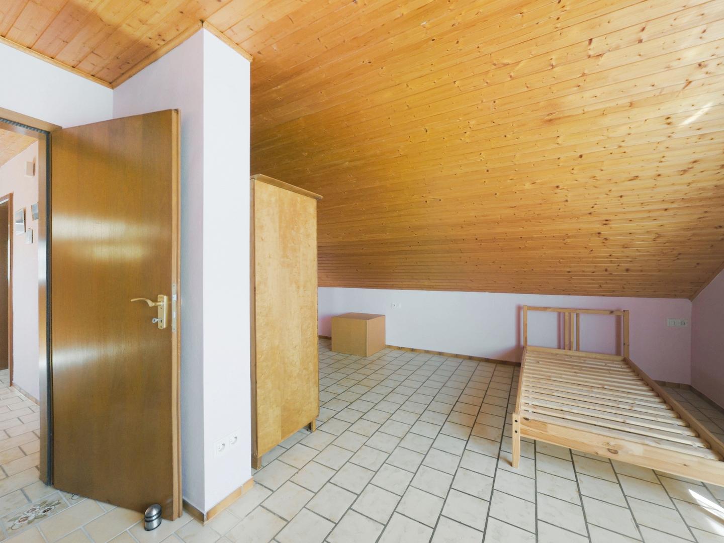 Schlafzimmer im DG