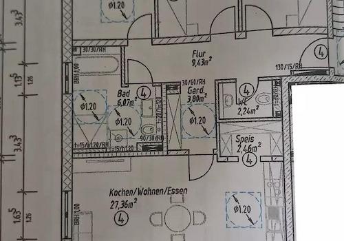 Grundriss Wohnung