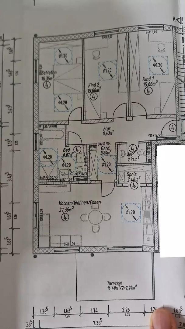 Grundriss Wohnung