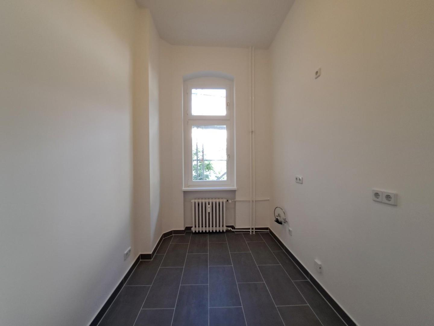 Küche mit Einbauküche, install