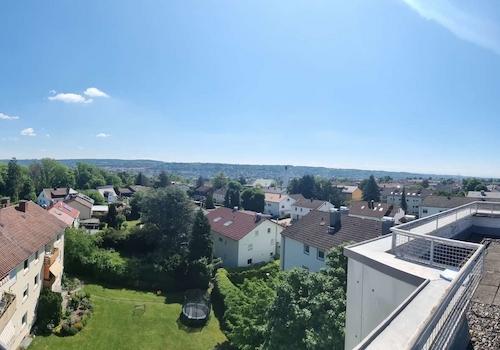 Panoramaaussicht Dachterrasse
