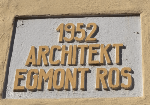 Detail Architekt Egmont Ros