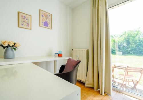 Arbeitsbereich mit Blick