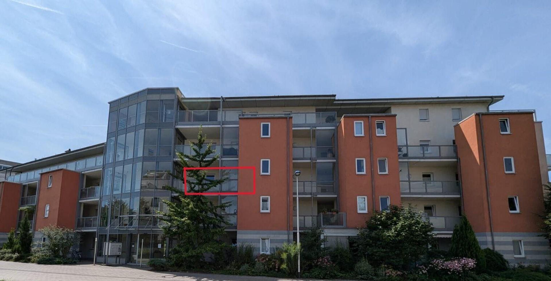 Wohnung von der Straßenseite