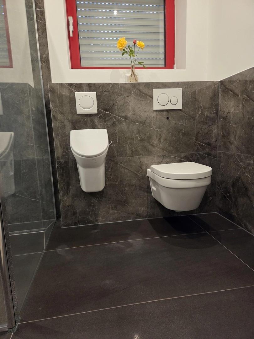 Bad kleine Wohnung