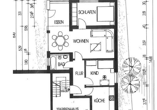 Grundriss Wohnung
