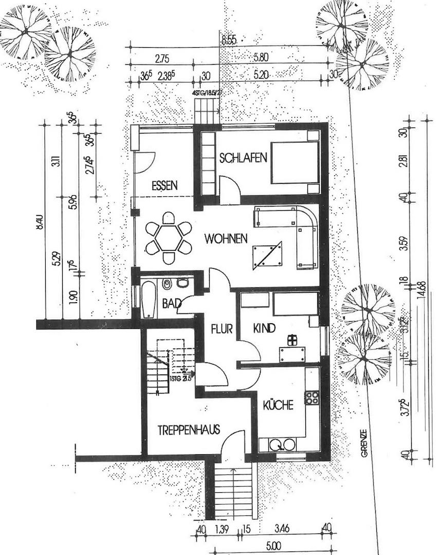 Grundriss Wohnung