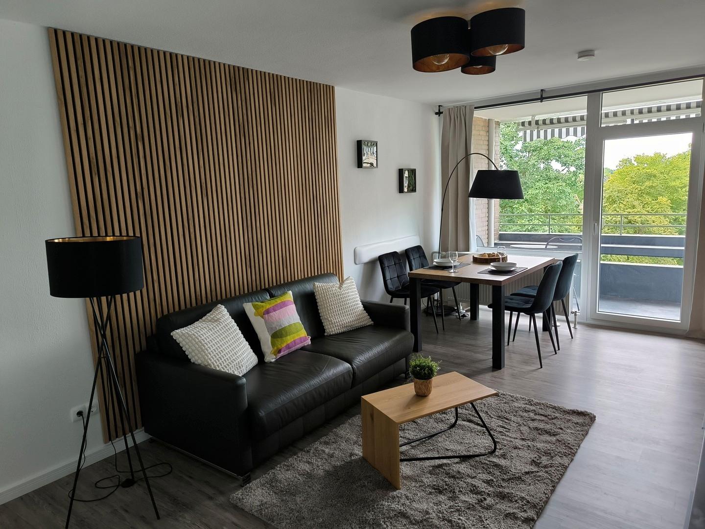 Blick ins Apartment