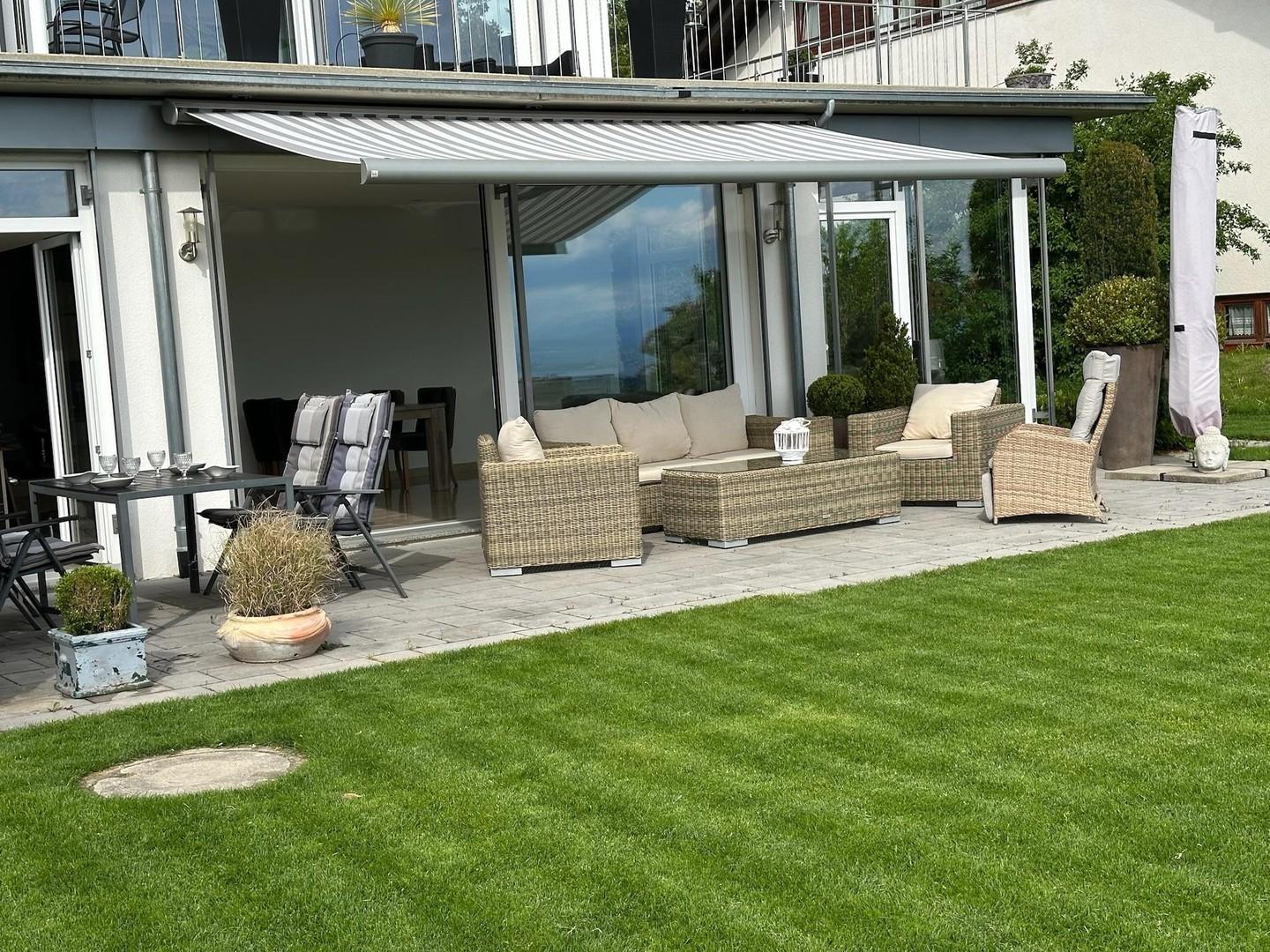 Blick vom Garten