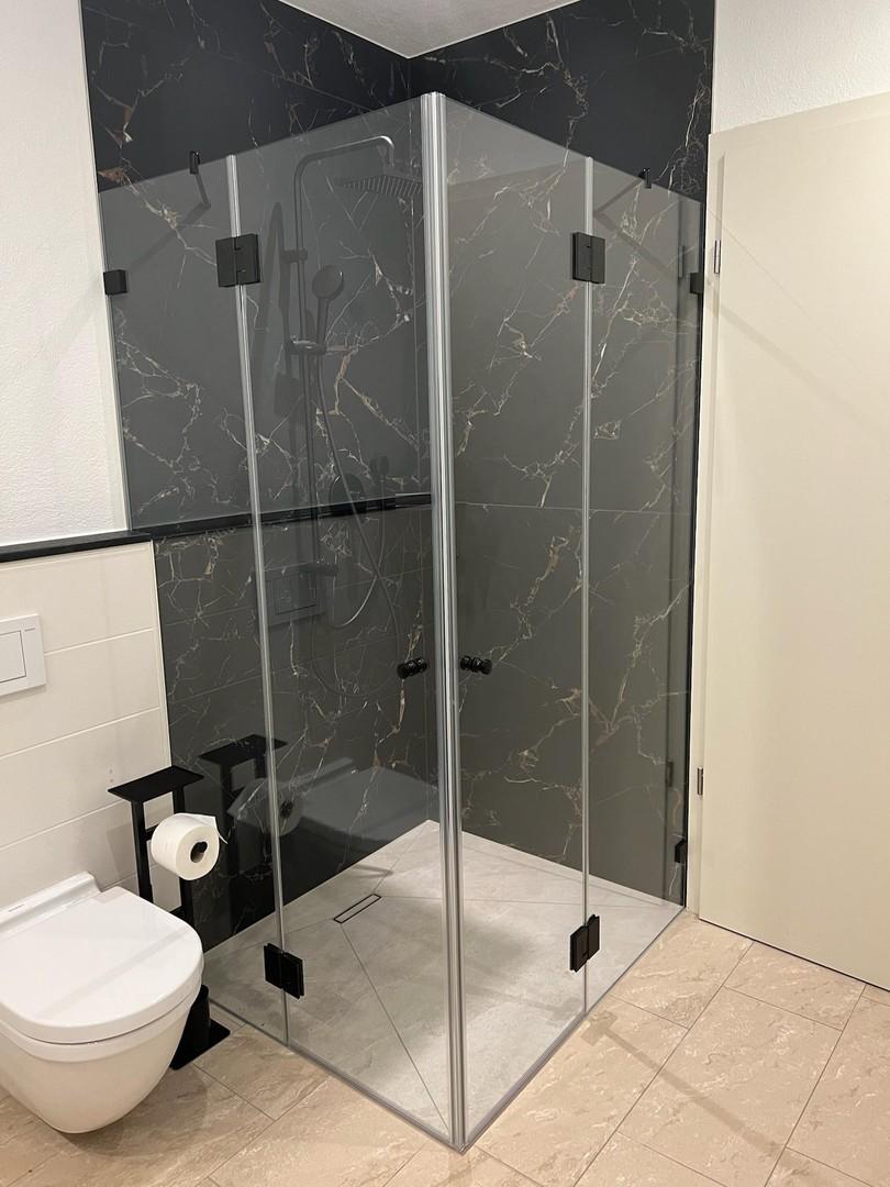 Dusche im Gästebad