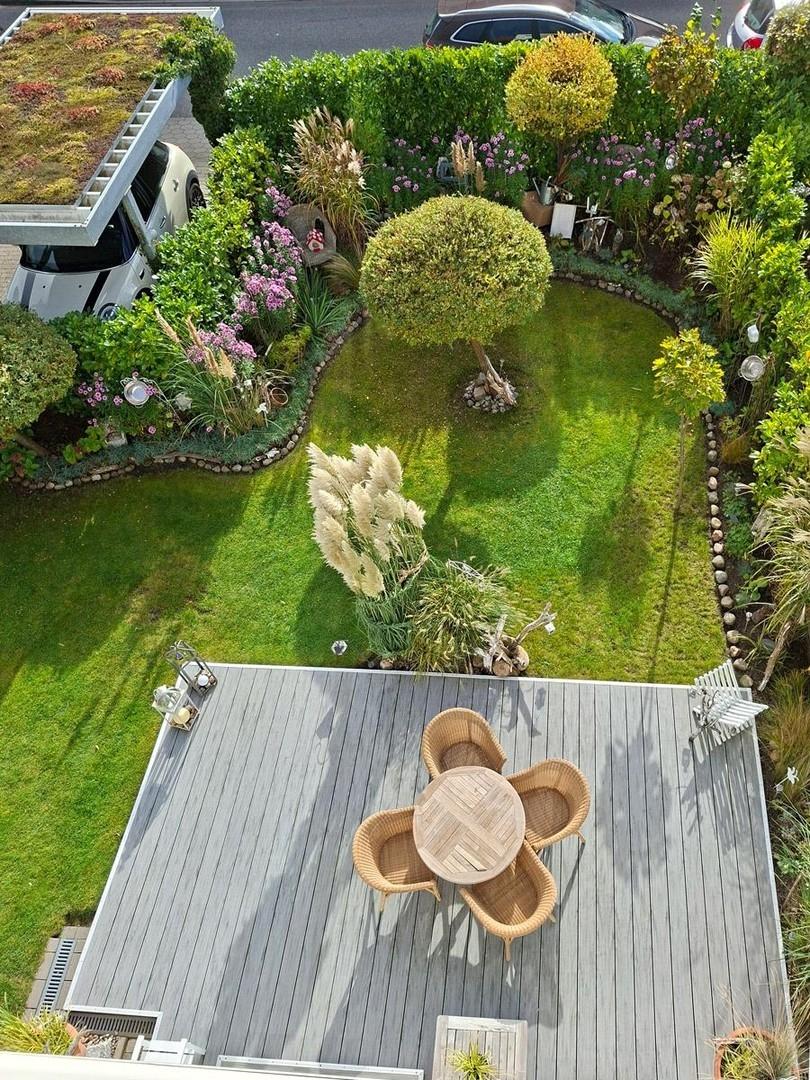 Terasse und Garten