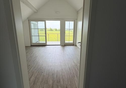 Blick ins Schlafzimmer