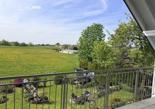 Sicht vom Balkon