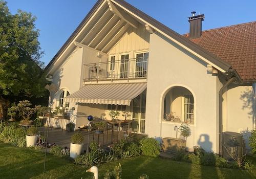 Hausansicht vom Garten