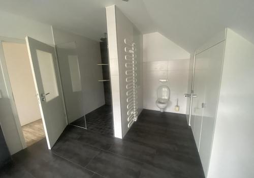 Regendusche/WC