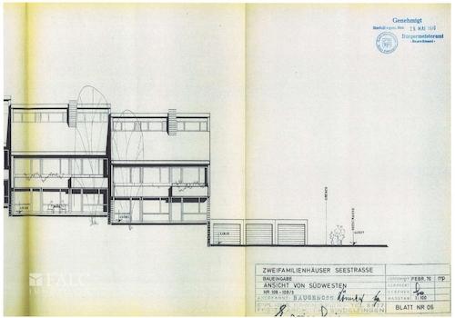 Ansicht Süd West Sommerofenstr. 108-3 