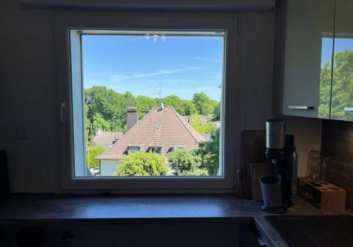 Der Blick aus der Küche