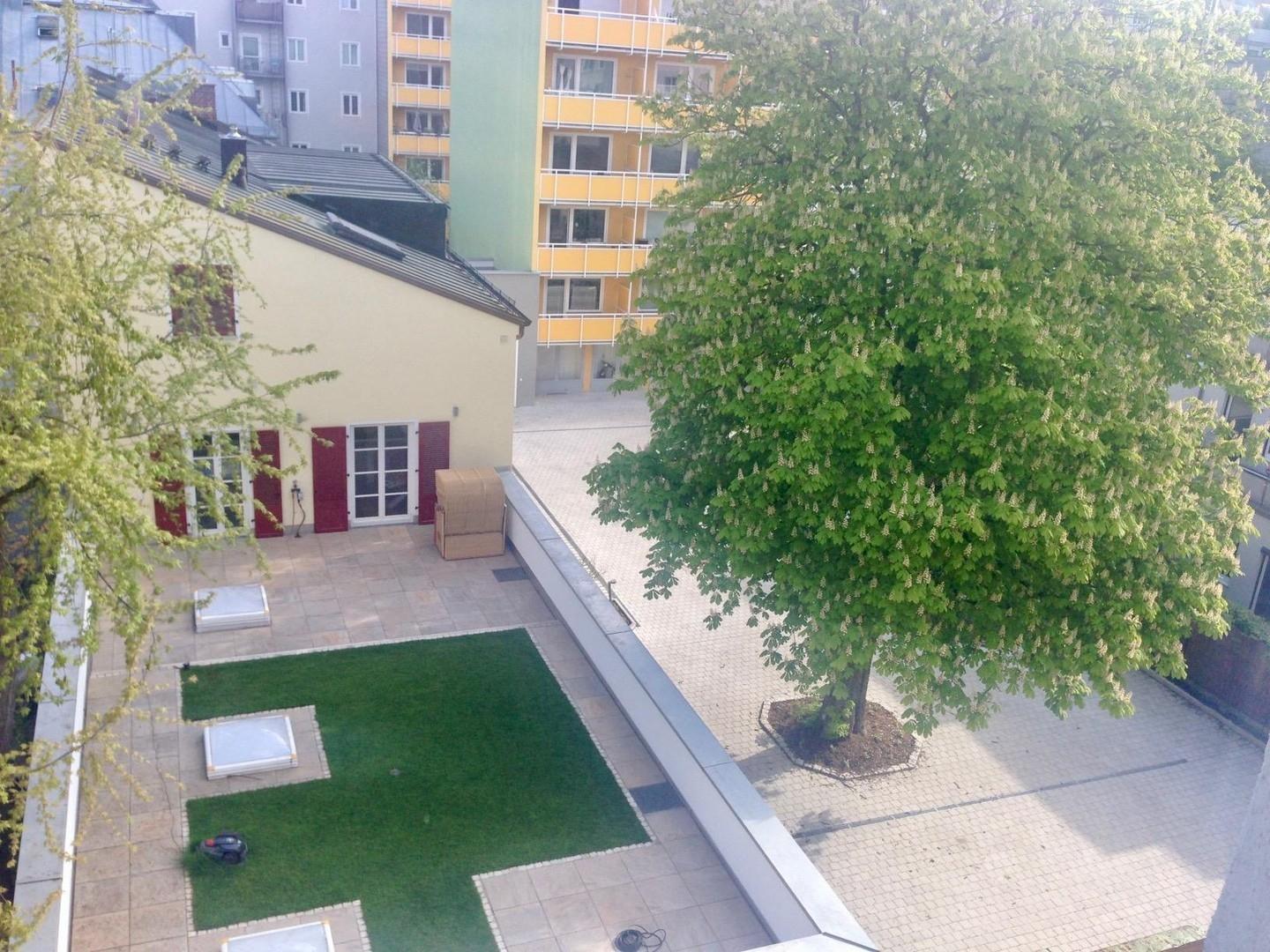 Blick in den Innenhof