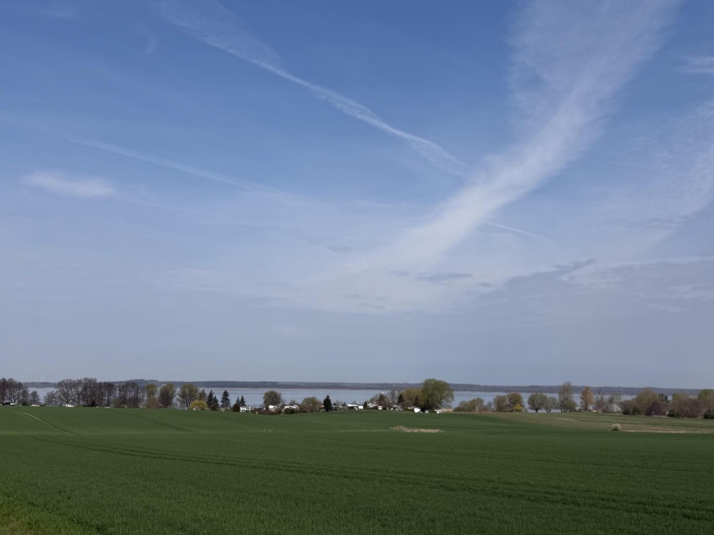 Seeblick von Zufahrtstraße