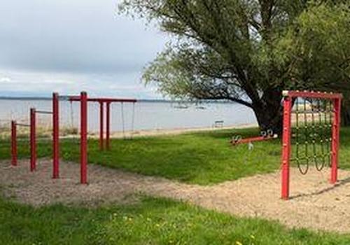 Spielplatz am Strand