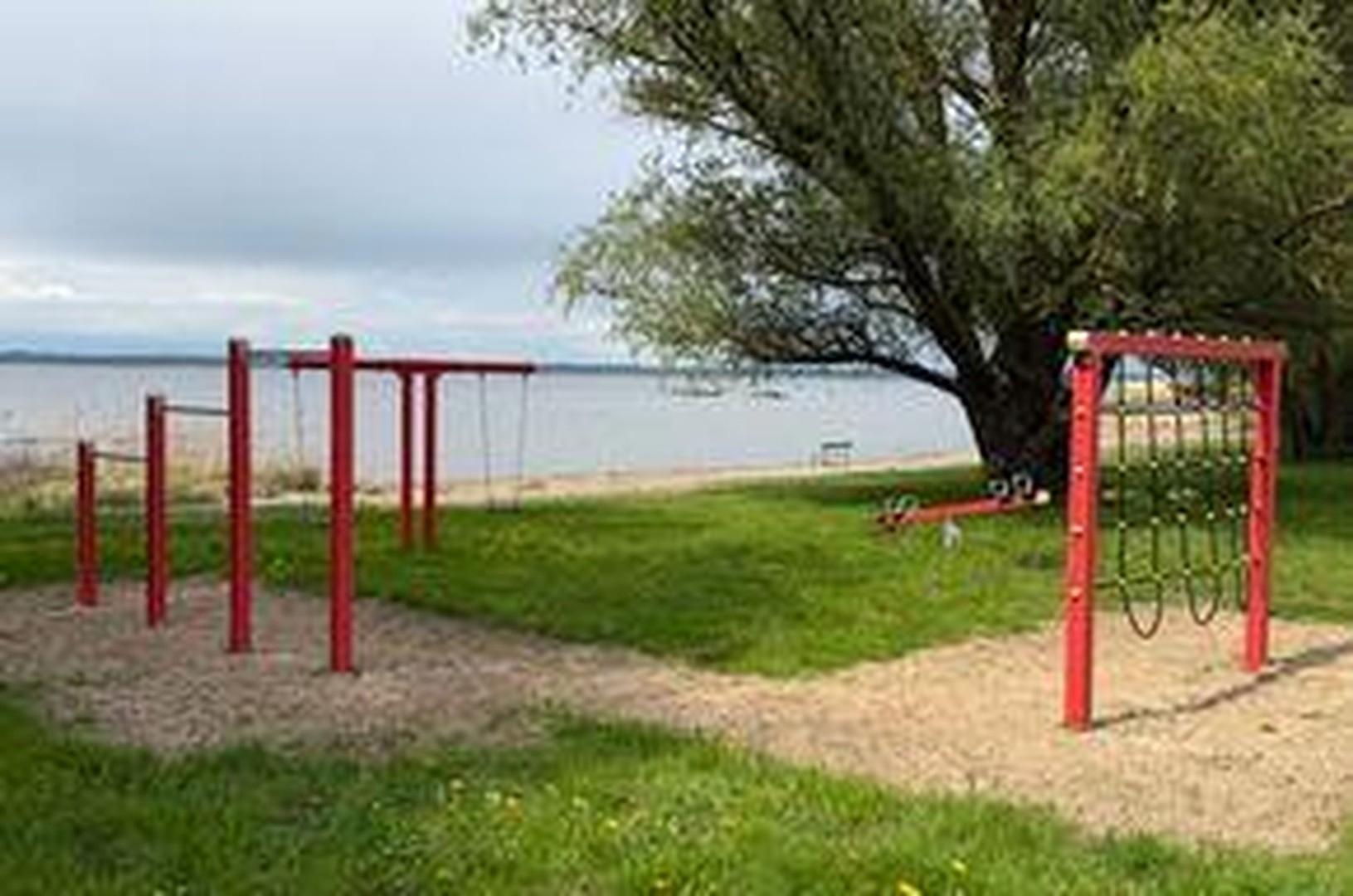 Spielplatz am Strand