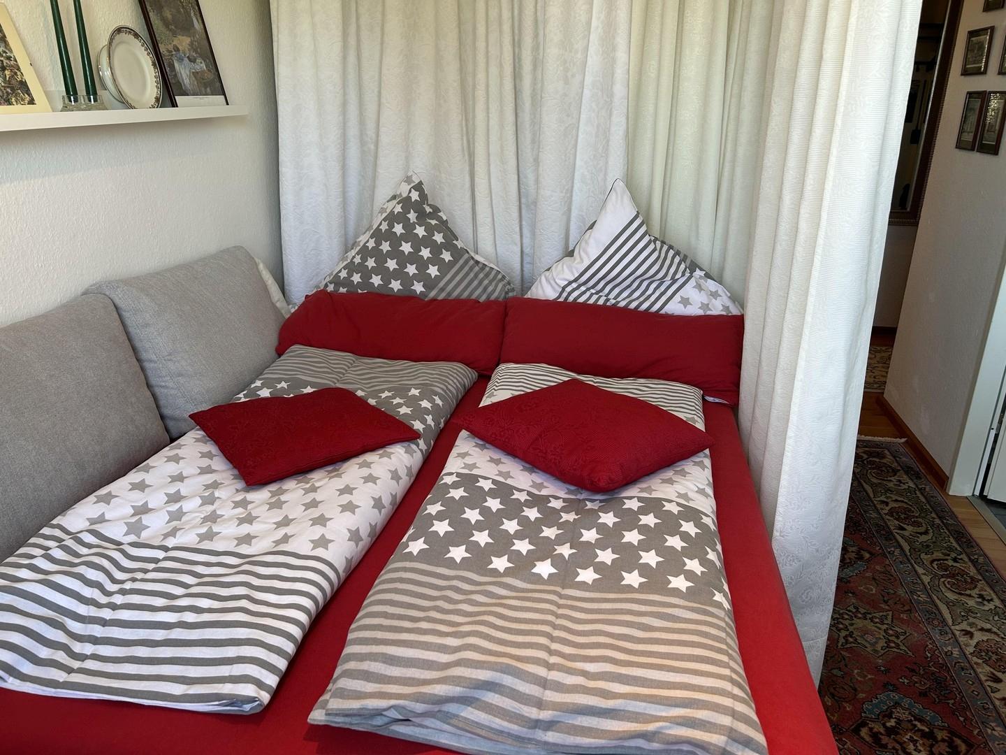 Leseraum mit DoBett-Couch