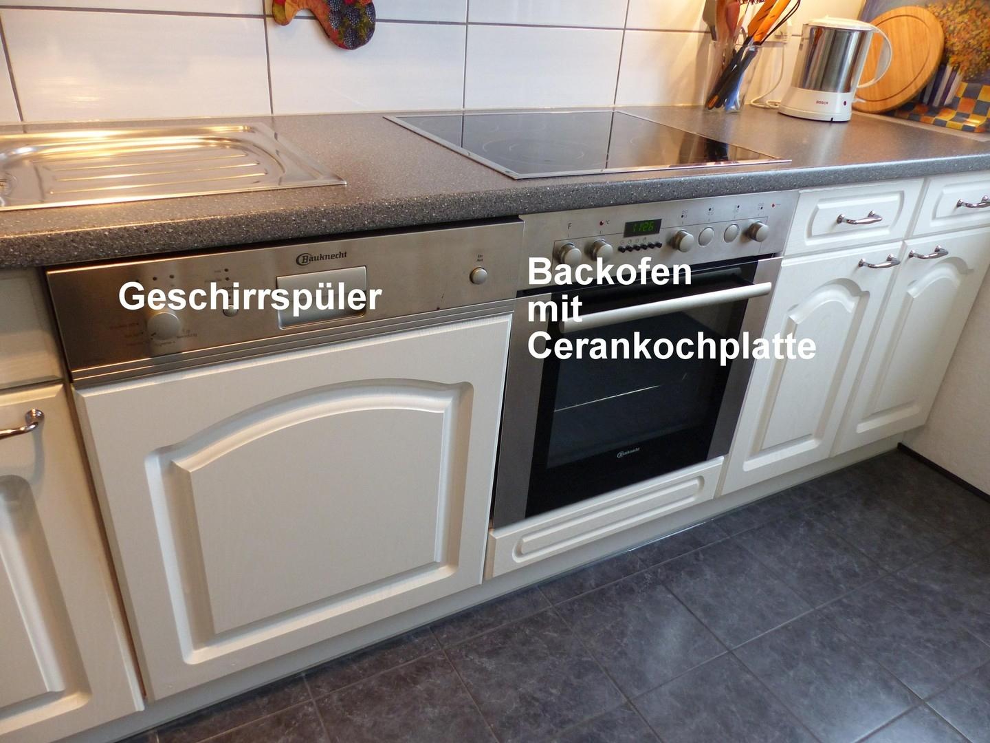 EBK - Backofen,Geschirrspüler