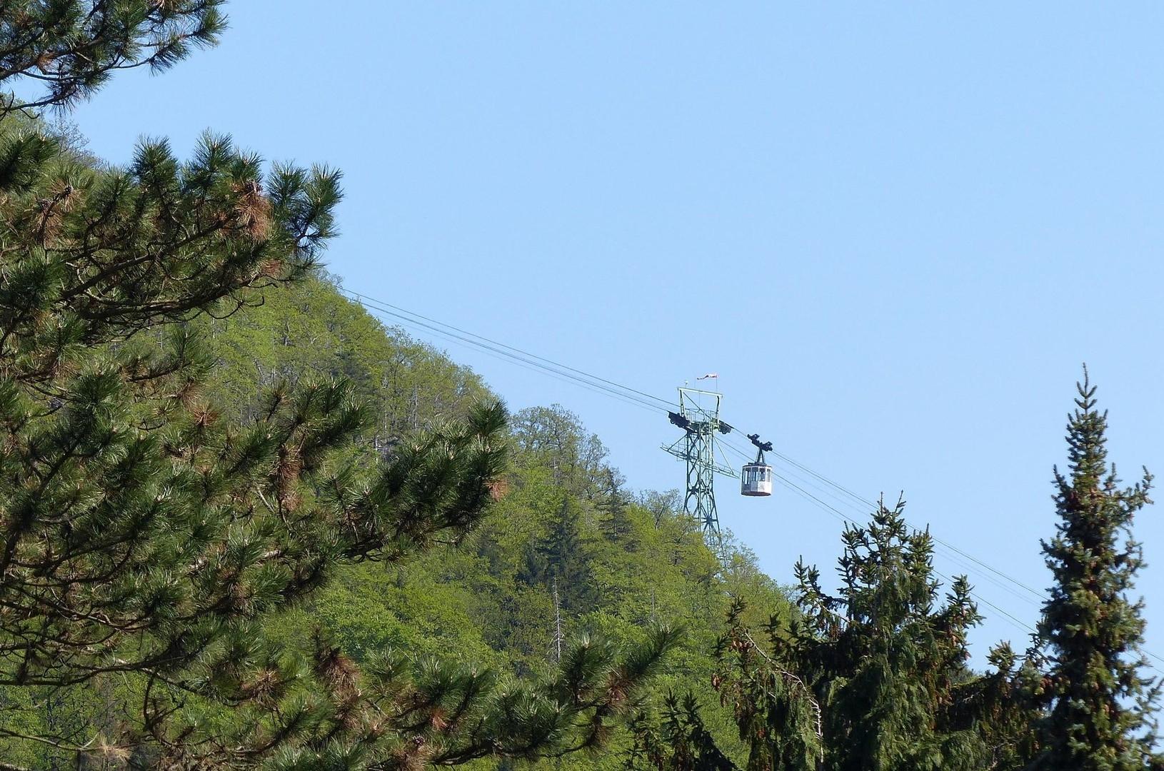 Blick v.Blk zur Gondelbahn