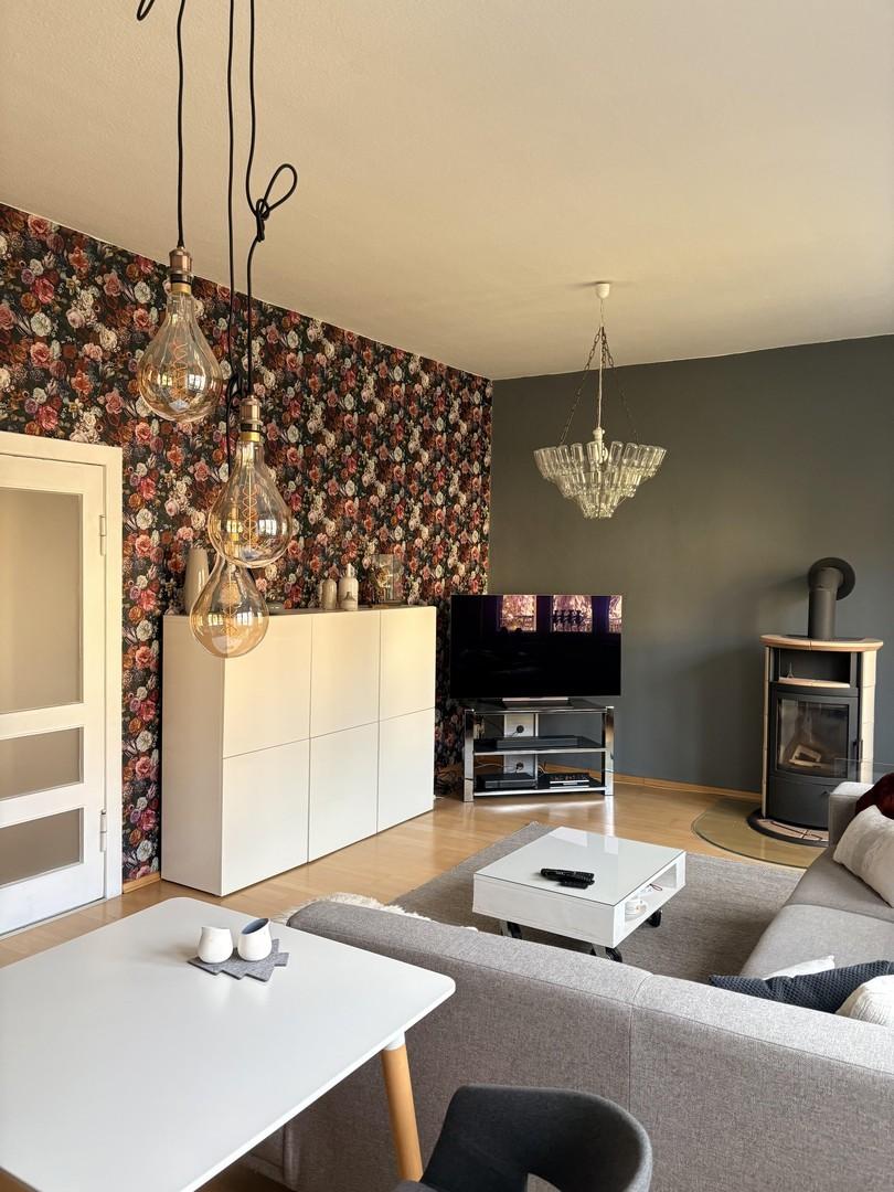 Wohnzimmer - Kamin