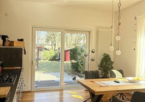 Küche - Ausgang in den Garten