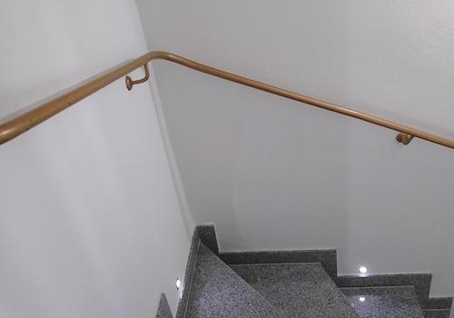 Treppe zum Vollunterkelert