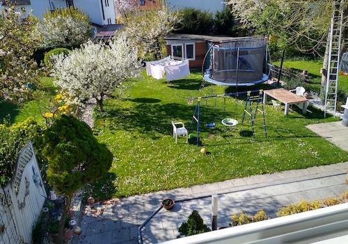 Blick zum Garten 1.Etaje