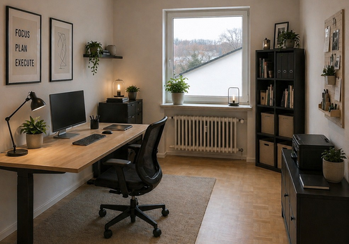 Zimmer - Visualisierung Büro